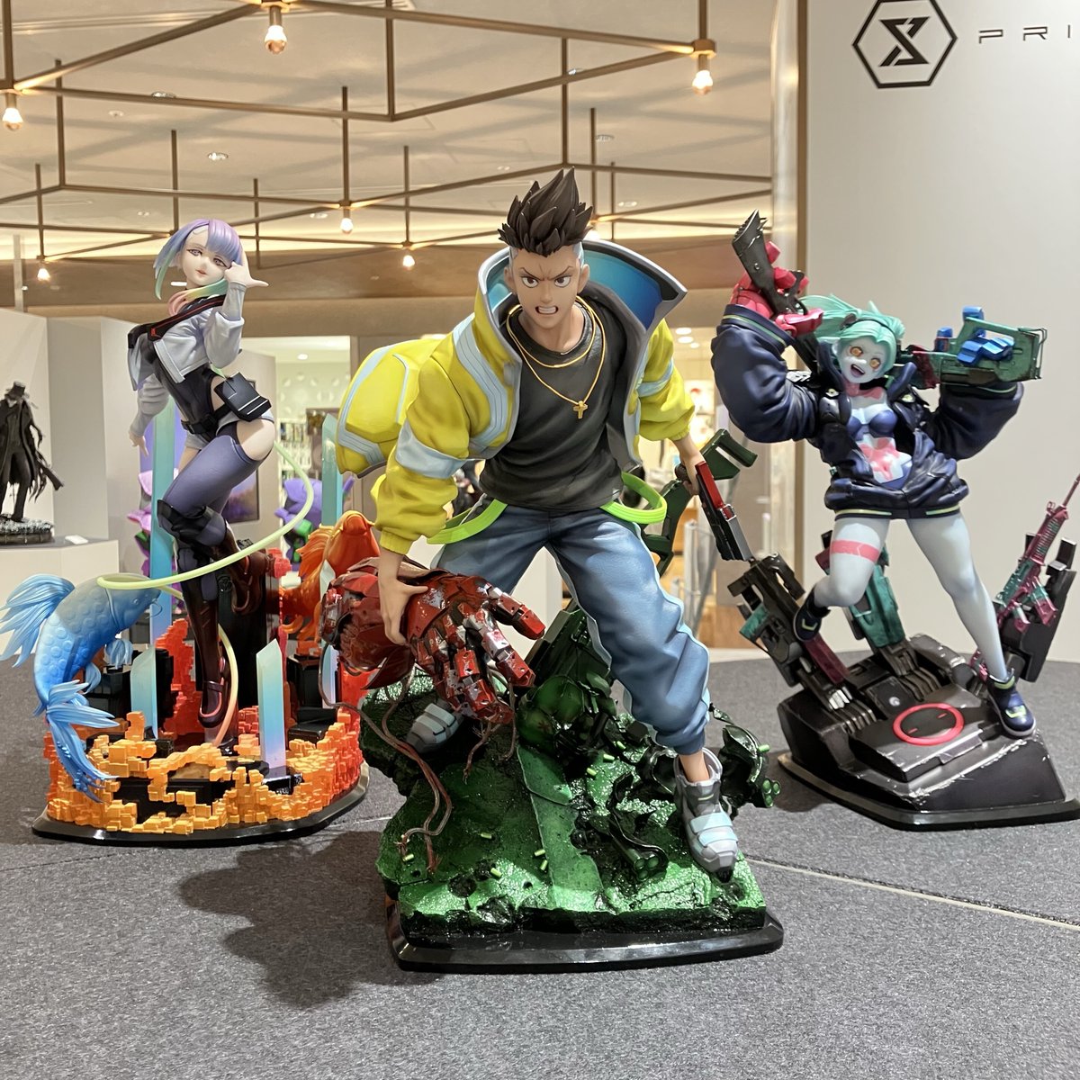 Nextlevel_Tokyo's tweet photo. 📢新発表製品展示情報📢

『サイバーパンク：エッジランナーズ』
「ルーシー "Concept by Studio TRIGGER"」

有楽町マルイ７Fにて、
ご覧いただけます👀

#サイバーパンク #ルーシー
#P1S_GS https://t.co/iKsyOvifmv