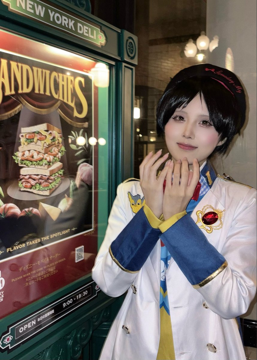 oolong1202's tweet photo. 野菜もたっぷりのサンド！🥪

#Dハロツイステ
#Dハロ仮装2026 https://t.co/HDlPUrKRoe