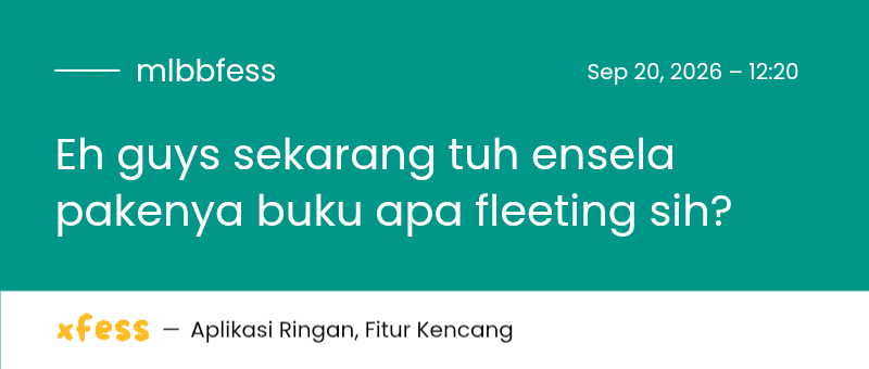 mlbbfess's tweet photo. Udah lama ga pake ensela ml! sekarang enakan pake apa dia https://t.co/yeu45zGCgJ