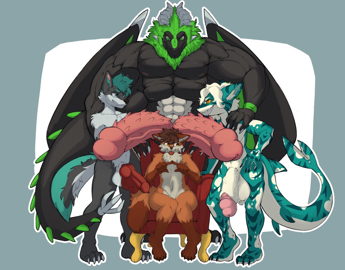 Dunai_Monk's tweet photo. @diogonspi @freakyprotogen @Pipflank1 @RuzOwl Things are heating up in the room!

Feat: @diogonspi @freakyprotogen @Pipflank1 

🎨: @RuzOwl https://t.co/rdHZVoXVxr