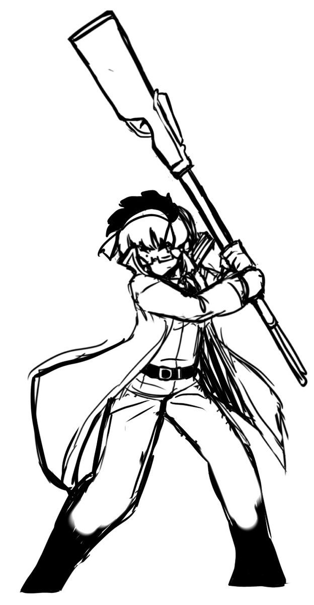 Nekomaru_1456's tweet photo. #〆支部
魔弾職員描こうとした産物 https://t.co/seL5H00eJX