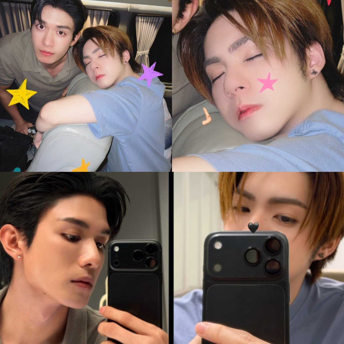 babymeteor31's tweet photo. Bajunya sama, itu hp yang dipegang JJ kok mirip punya Net? Hmm, Aku tuh curigaan loh, orangnya 🫢
#NETJJ https://t.co/GG2biezQWS