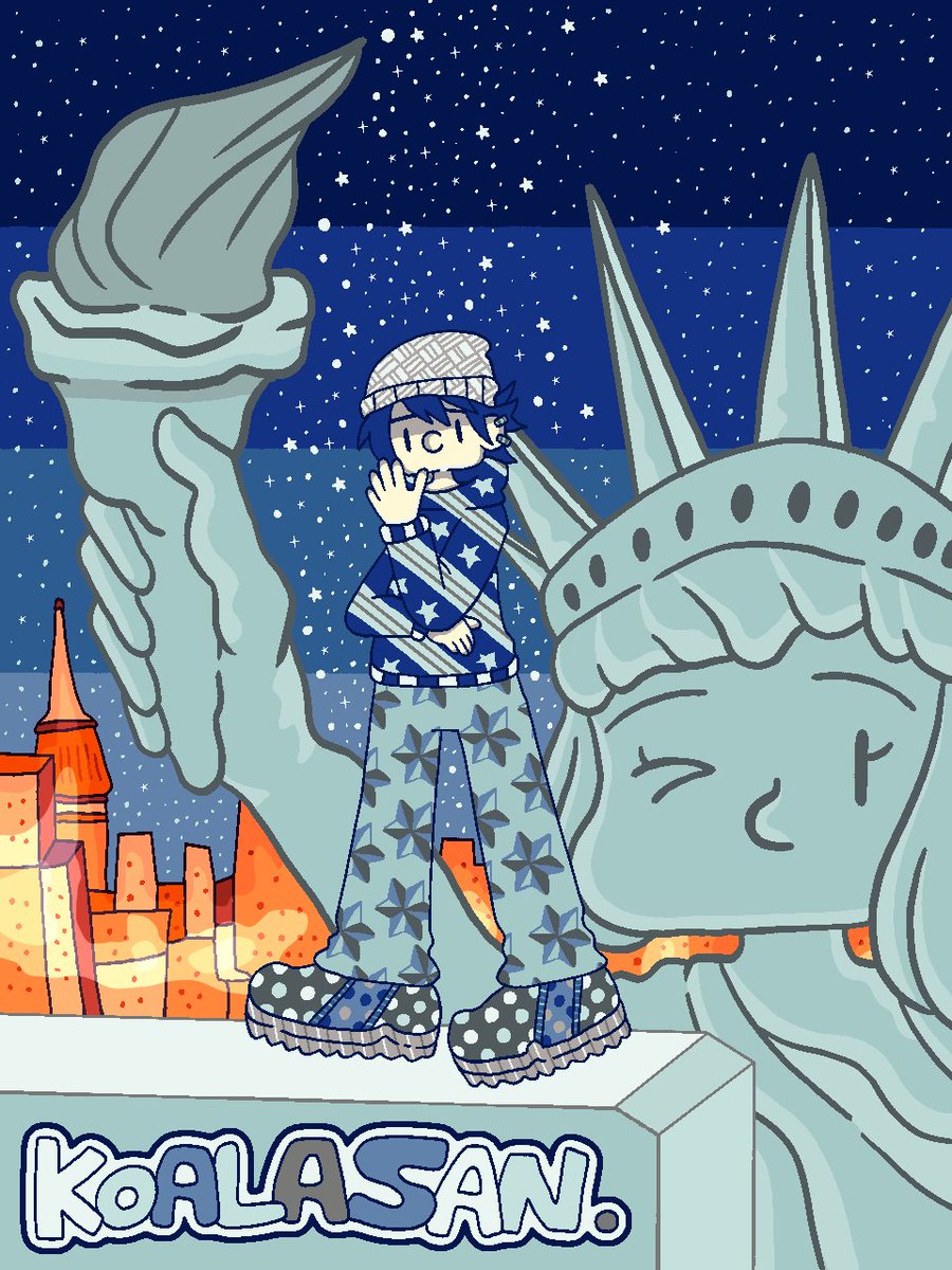 koalasan0's tweet photo. Statue of Liberry🗽🇺🇸 https://t.co/zbtsaXWdGB
