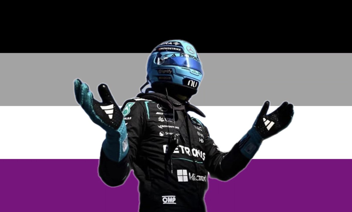 hephaiston356's tweet photo. flag for asexuals who love george russell https://t.co/PTI9Jafflh