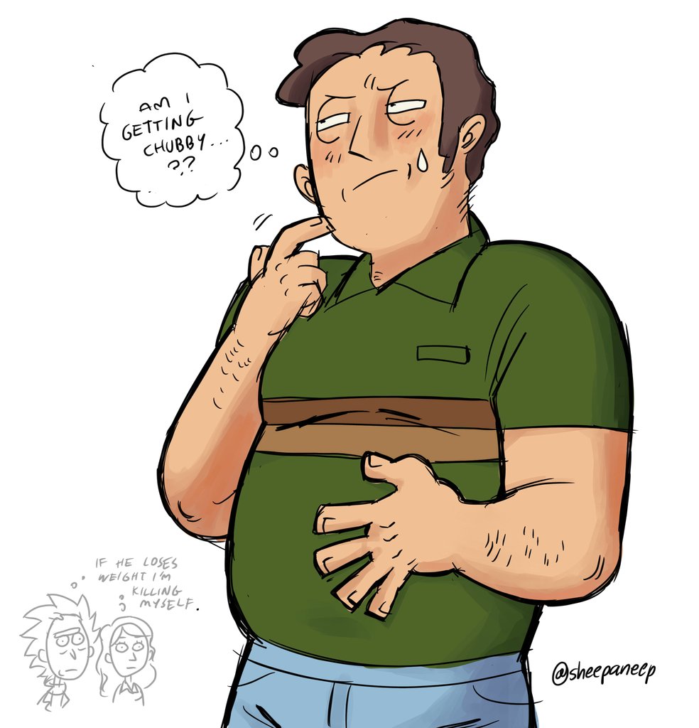 sheepaneep's tweet photo. fat fucking jerry #rickandmorty https://t.co/bMl3OvdiOd