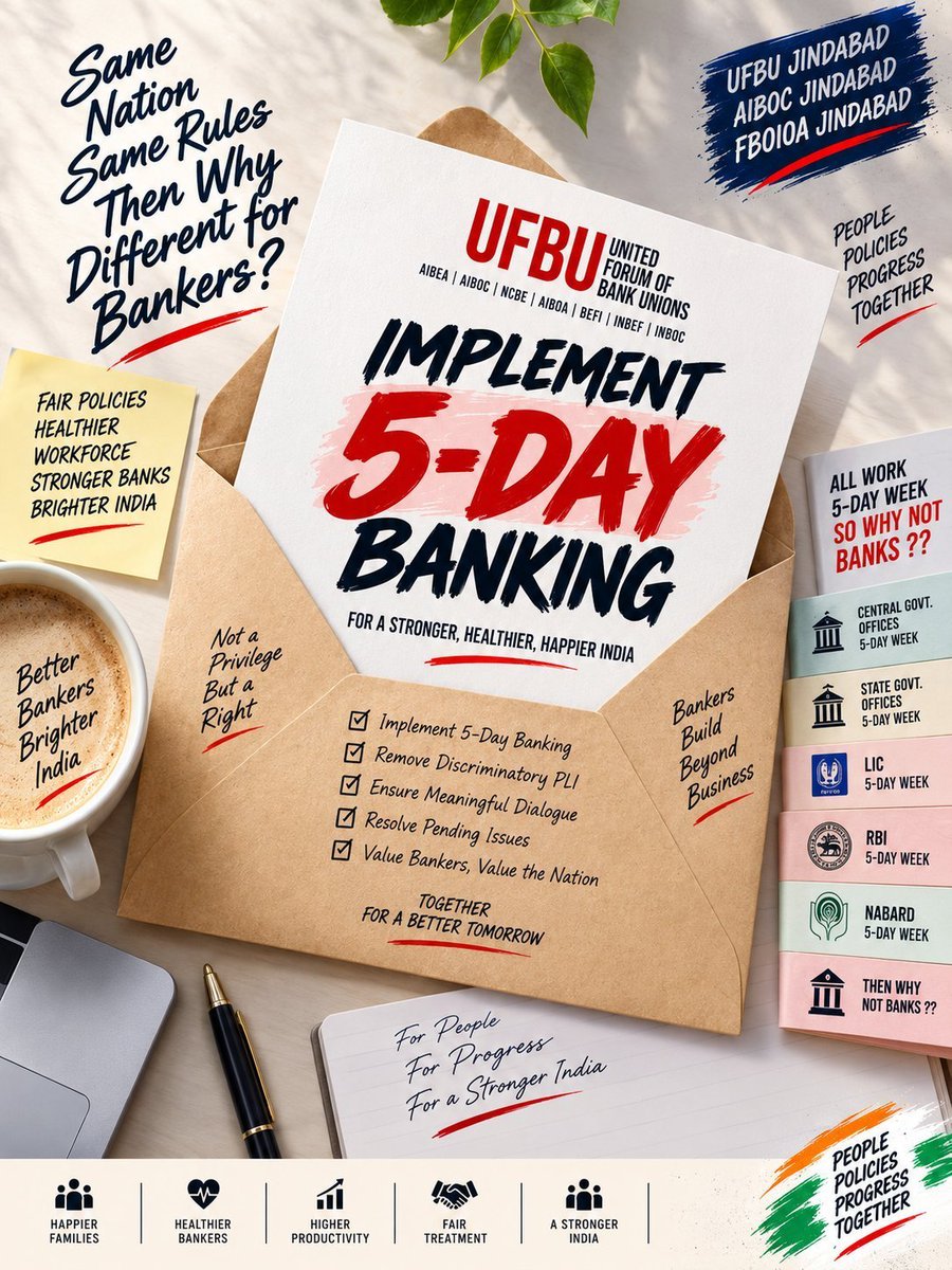arupananda95096's tweet photo. @sanjaybpi #5dayBankingNow
#FBOIOA https://t.co/octkz3Pt7i