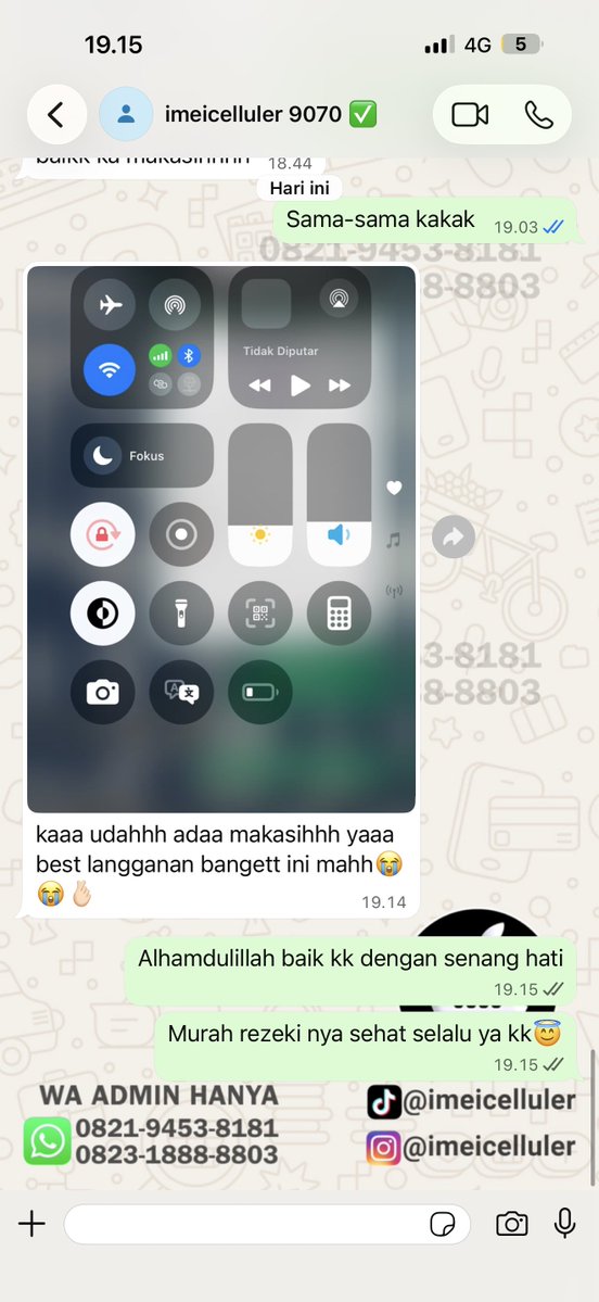 imeicelluler's tweet photo. Menerima Unblock IMEI sampai sinyal muncul baru bayar? Boleh banget imeicelluler solusinya🥰🥰
Sosmed imeicelluler/Testimoni 👇
https://t.co/tvBF71EyNj https://t.co/jD3MvYAAFD