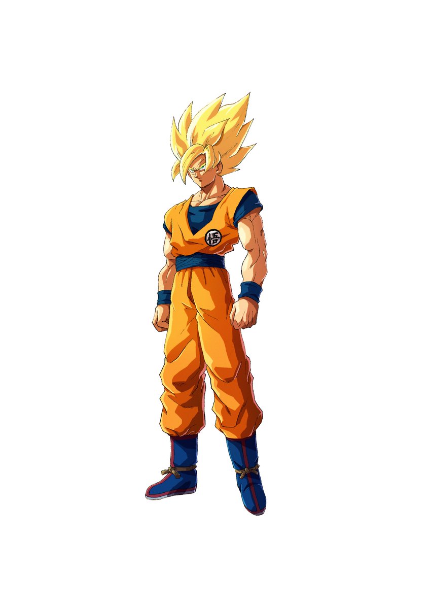 WistfulHopes's tweet photo. i'm working on an optional graphical overhaul for @DBFZKai , starting with a new character shader + retexturing to be closer to the manga. i'm also working on completely hand-drawn and reimagined character portraits to fit my vision https://t.co/zieiNPXi5q