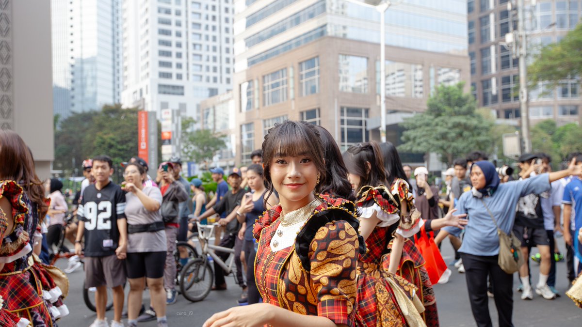 cora_i9's tweet photo. Hi Capt! @Freya_JKT48 

200926 - CFD Sudirman https://t.co/9jterdgIrE