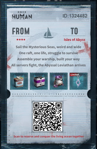 dutta_oh's tweet photo. Successfully Reserved ✅

@OnceHuman_ @OnceHuman_JP
#OnceHuman #OnceHumanOcean #IslesofAbyss https://t.co/vhMEQFtSYc