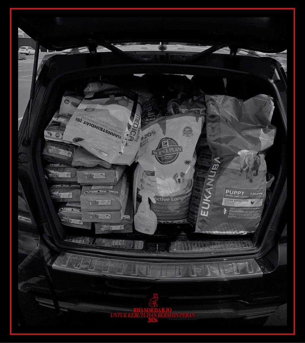 MortFallow's tweet photo. ᅠ
⟟ᅠ 𝗣𝗘𝗝𝗔𝗡𝗧𝗘𝗡 𝗔𝗡𝗜𝗠𝗔𝗟 𝗦𝗛𝗘𝗟𝗧𝗘𝗥
ᅠ   Jakarta Selatan  ／  20 Sept 2026

Memboyong warga 𝘈𝘮𝘦𝘳𝘵𝘢 𝘒𝘭𝘪𝘯𝘪𝘬 dan 250 kilogram pakan untuk isi agenda baru setiap satu bulan sekali; 𝘬𝘦𝘭𝘪𝘭𝘪𝘯𝘨 𝘢𝘯𝘪𝘮𝘢𝘭 𝘴𝘩𝘦𝘭𝘵𝘦𝘳.
ᅠ https://t.co/OPaLfoFCpQ