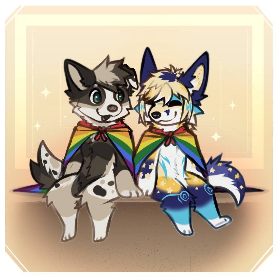 Fennec_Apollo's tweet photo. @GrvlynsCreation Me and my partner 🥰 https://t.co/5nZxR7jvFo