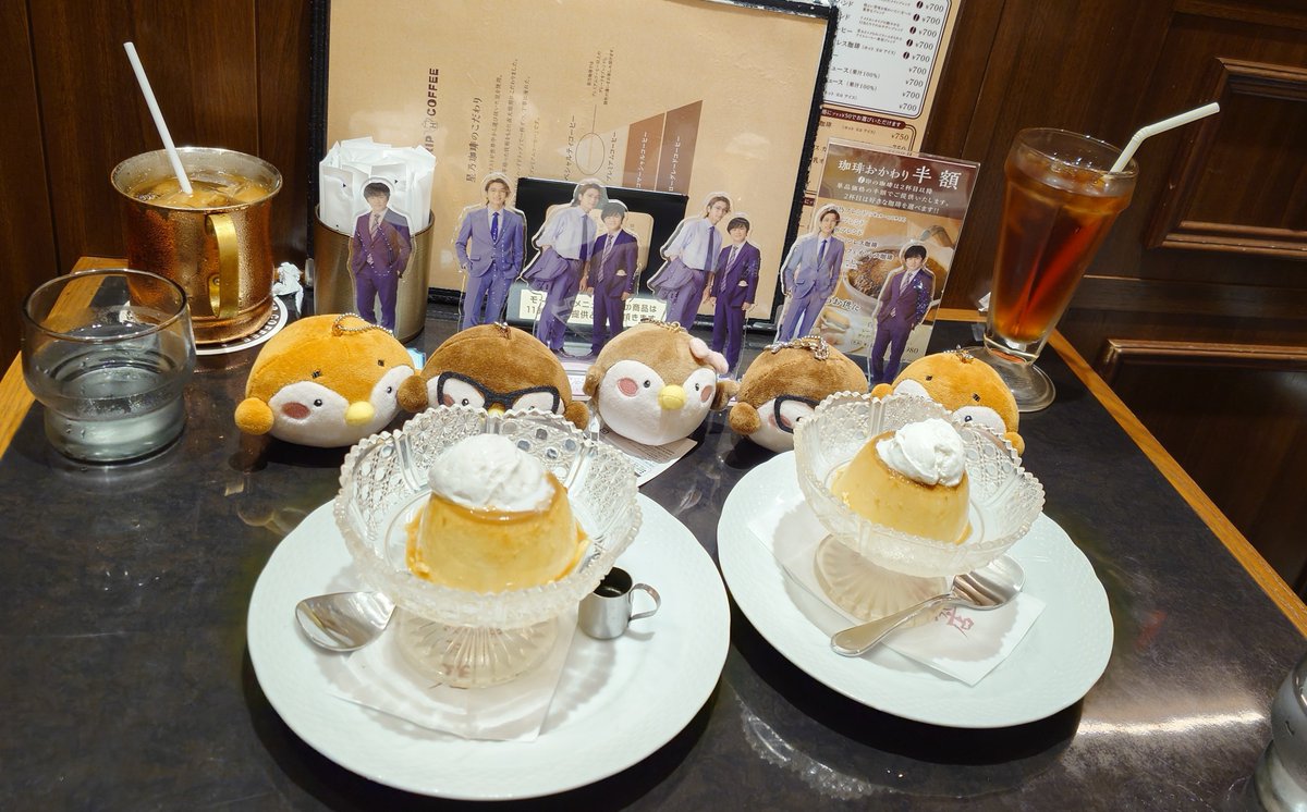 soraneko021's tweet photo. 昨日の思い出 PART1
午前中フォロワー様とお茶出来ました～🎶
めっちゃ話しまくった～🎶楽しかった～❤ ありがとうございました🙏☺

ケーキセット その一覧に 🍮がありましたので、迷う事なく🍮となりました🤭 https://t.co/nicFt1FbgR