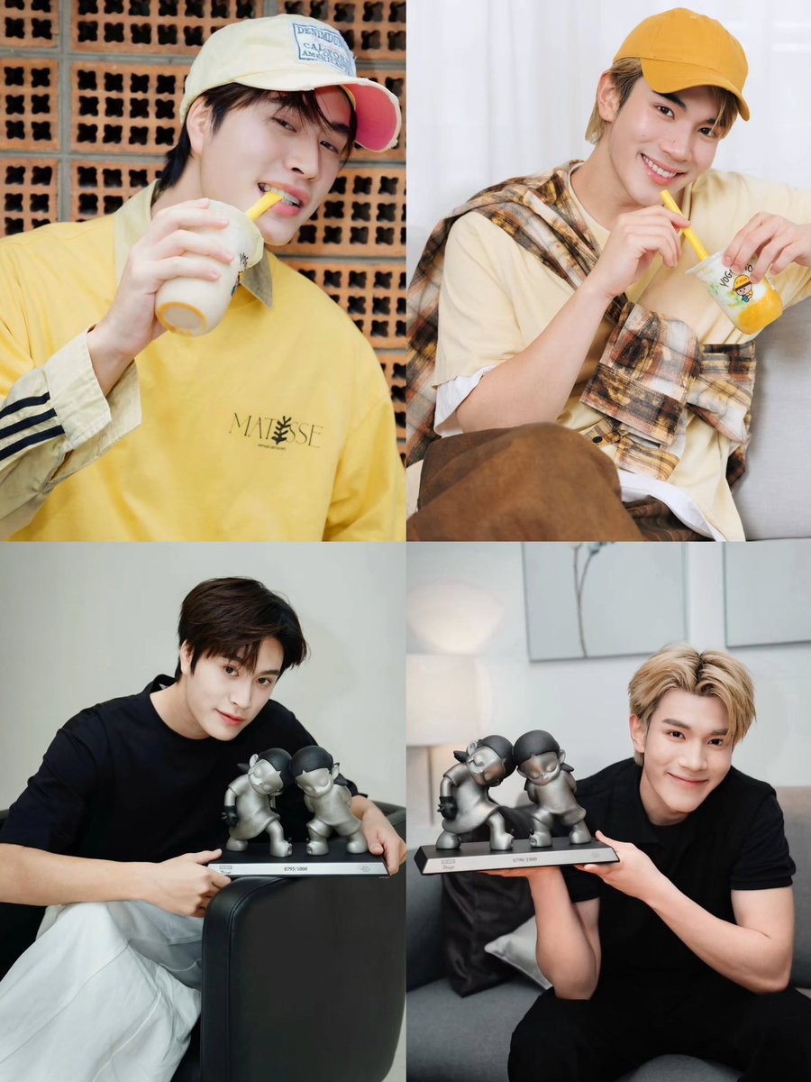 nongsiii's tweet photo. missing seeing them endorse the same product together so bad 😭😭😭 (aside from their BA deals)

#GeminiFourth #เจมีไนน์โฟร์ท
#Gemini_NT #Fourthnattawat https://t.co/s10VLRj7Vr