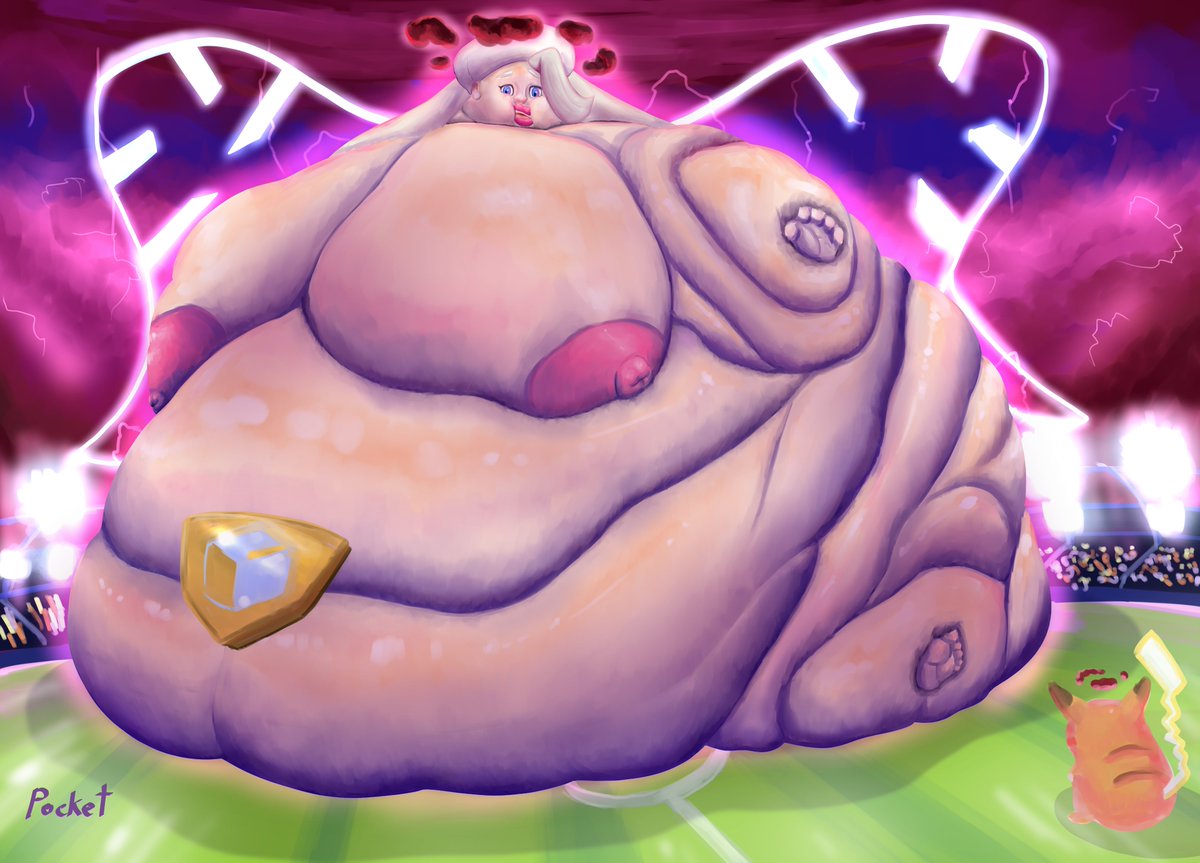 PocketBerry0's tweet photo. She is a huge pig, and she has wings? She's an angel. A fat one. #inflation #weight_gain #Melony https://t.co/OgG79ezPO4