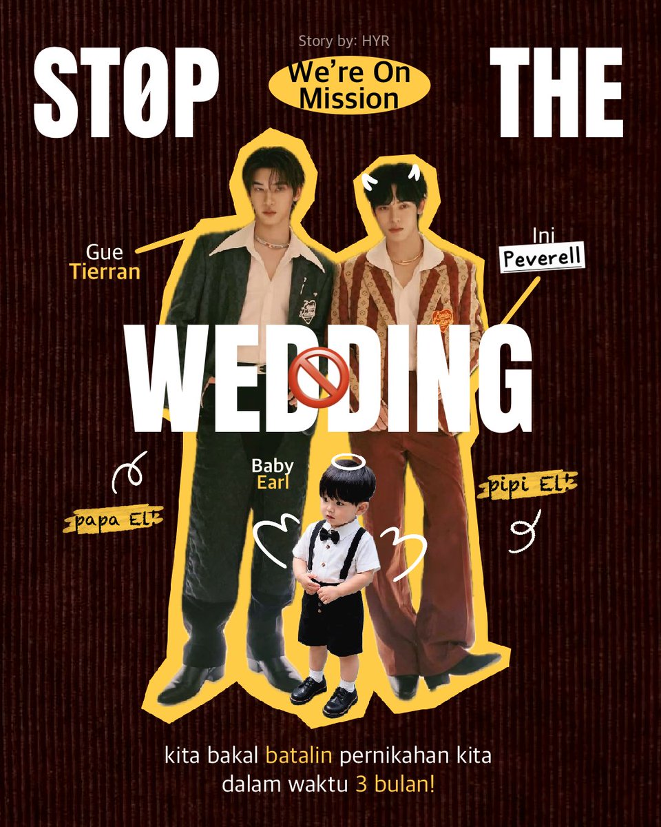 hyrjstforty's tweet photo. '𝗦𝗧🚫𝗣 𝗧𝗛𝗘 𝗪𝗘𝗗𝗗𝗜𝗡𝗚'
                   #teeteepor  local au

 *when lo tbtb punya anak + dijodohin* https://t.co/IfGI0FLlIG