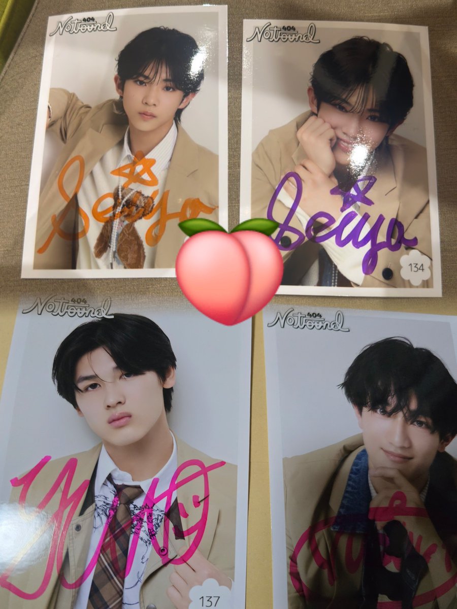 Zz_T_T_zZ's tweet photo. NotFound Not Found EBiDAN NEXT
生写真 サイン 交換

譲）水上星矢 、伊藤柚葵 、矢島優斗
求）大﨑翔真

のとふぁん現場での手渡し
心当たりのある方はお気軽にご連絡ください https://t.co/pBba8rvZzj