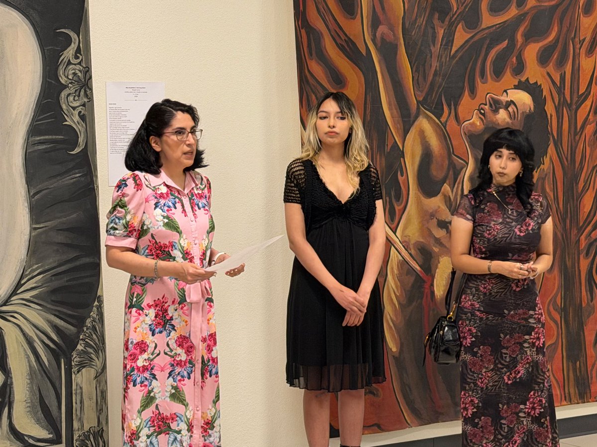 ConsulMexDou's tweet photo. La poesía sonorense cobra vida en Douglas con “Yoremito”, exposición inspirada en la obra de Abigael Bohórquez. Agradecemos al Binational Arts Institute y a la Universidad de Sonora por su valiosa colaboración. 📍Consulado de México en Douglas | Hasta el 31 de octubre. #IMME https://t.co/L7oqN3ZtGo