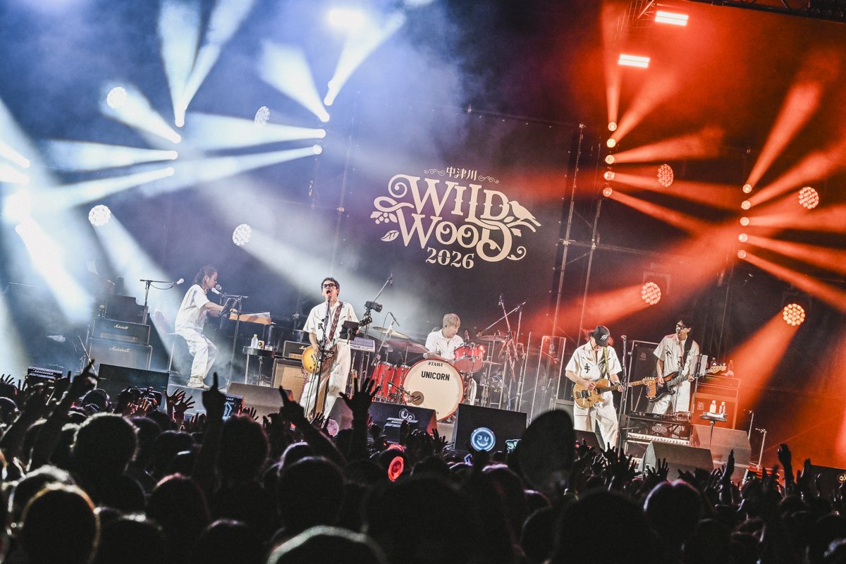 unicorntter's tweet photo. 『中津川 WILD WOOD 2026』
ありがとうございました‼️

12月からの全国ツアーにてまたお会いしましょう✨

▼ツアーお申し込みはこちら
https://t.co/5a3p9RKEWn

📷＠AZUSA_TAKADA https://t.co/qmiHEXV6dt