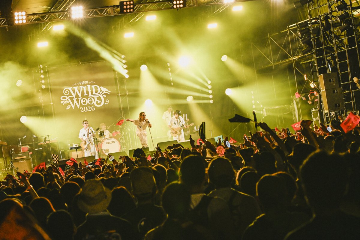 unicorntter's tweet photo. 『中津川 WILD WOOD 2026』
ありがとうございました‼️

12月からの全国ツアーにてまたお会いしましょう✨

▼ツアーお申し込みはこちら
https://t.co/5a3p9RKEWn

📷＠AZUSA_TAKADA https://t.co/qmiHEXV6dt
