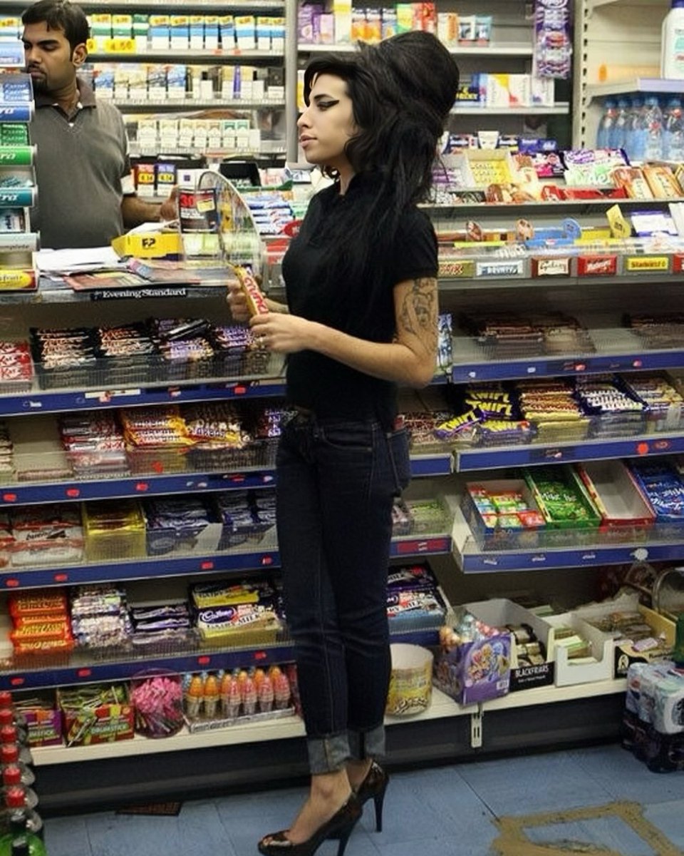 itsloveculture's tweet photo. Amy Winehouse ficou mundialmente famosa, mas continuou fazendo coisas completamente comuns em Camden: comprar comida, jornal, entrar em lojas e frequentar os mesmos lugares de antes. Ela tinha um pedaço da vida que a fama não conseguiu levar. https://t.co/weCj4iJ6Hp
