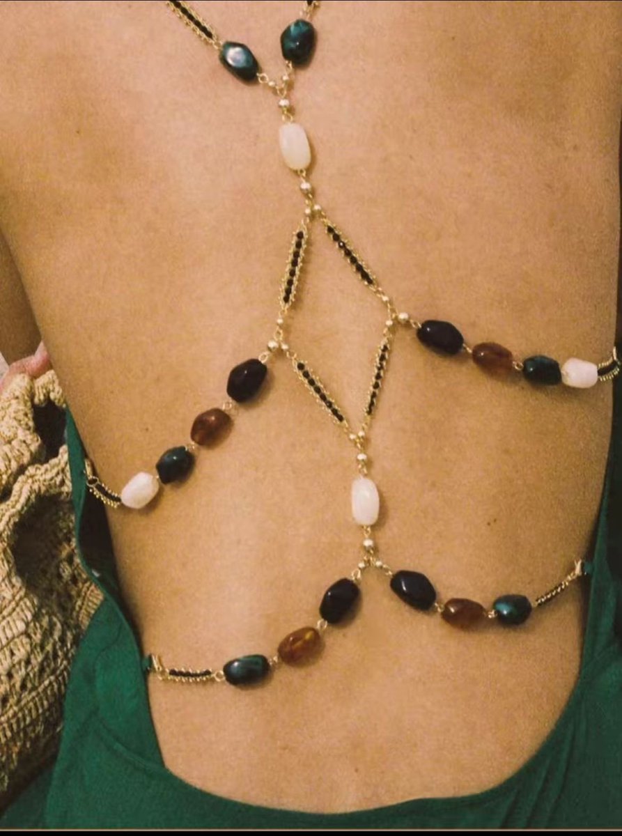 peachycorner_'s tweet photo. beaded body chains like these are the perfect touch for a dreamy boho look https://t.co/4u9Lm7FaFy