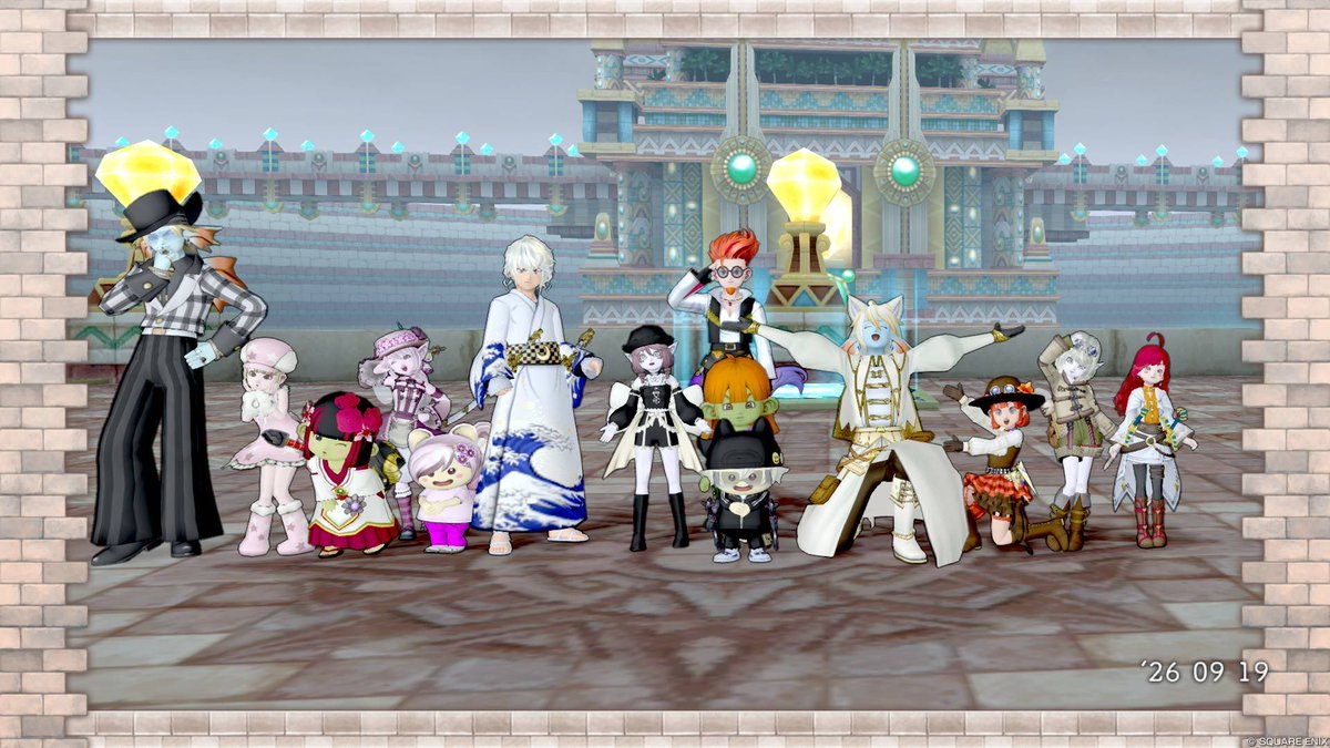 coconacchi_DQX's tweet photo. チムイベ！
なんかよくわからないドルボレースだったけど、みんなのドルボをお揃いにしたりワイワイしてたのが楽しかった🤣
のほほんとした時間でした💕 https://t.co/dS2KgWQlnv