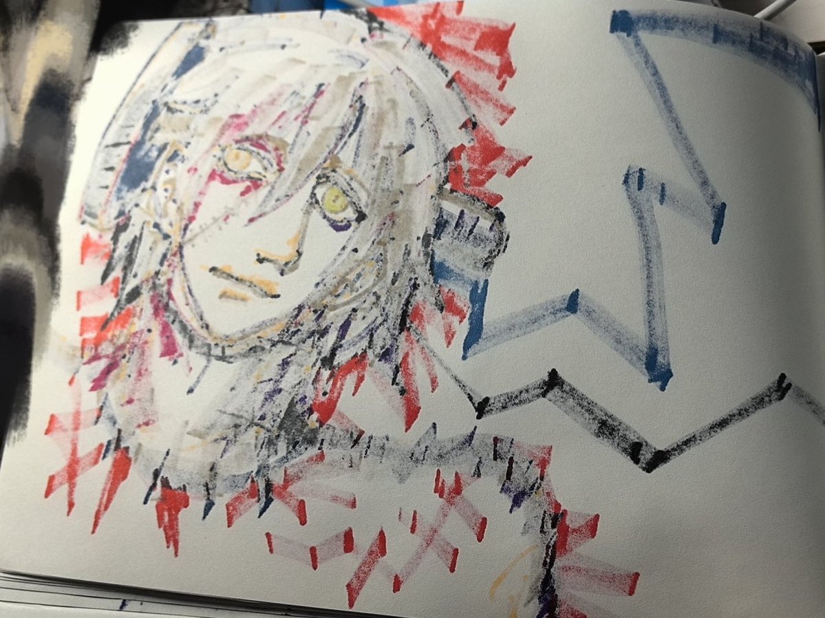 Varsad0's tweet photo. 意料之外，反面好看？#stein #drstein #souleater （玛丽莲曼森非常独有的异瞳，属性爆了hh） https://t.co/K2KvGRbGid