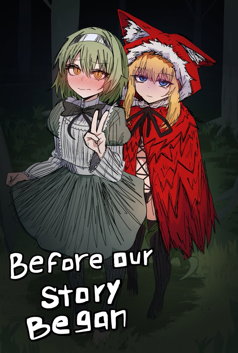 Bladeddagger72's tweet photo. Big annoucement!!

Been working on a very special project! 

I've been working on creating a doujin! With the amazing art skills of @NotGeerux, a full doujin is currentnly being created!! 

So please, take a look at the first three pages and the cover art! https://t.co/HndoDnvS2v
