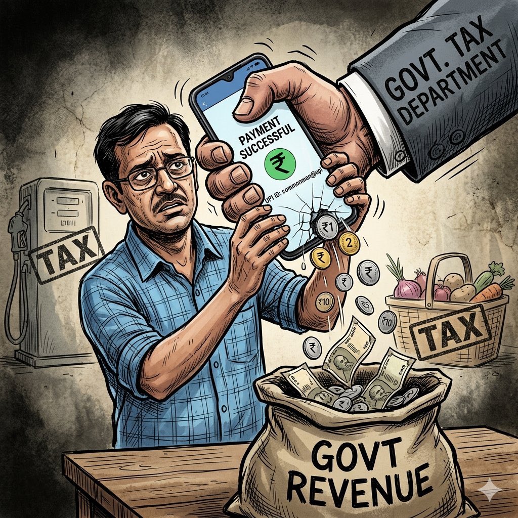 INCDemocrat's tweet photo. First fuel, then food, now digital payments! The Modi government is ruining the common man by legalising charges on high-value UPI transactions through the new Tax Amendment Bill. Stop exploiting our daily life! ❌ @narendramodi @mygovindia
#UPITax #ModiLoot #UPI #DigitalIndia https://t.co/wSZKCAj1DW