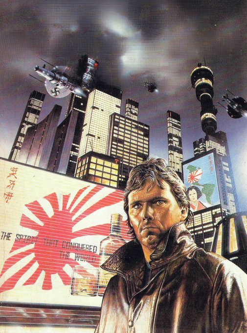 SciFiArchives's tweet photo. Philip K. Dick book covers for The Man in the High Castle and VALIS. https://t.co/n91jHq6oRw