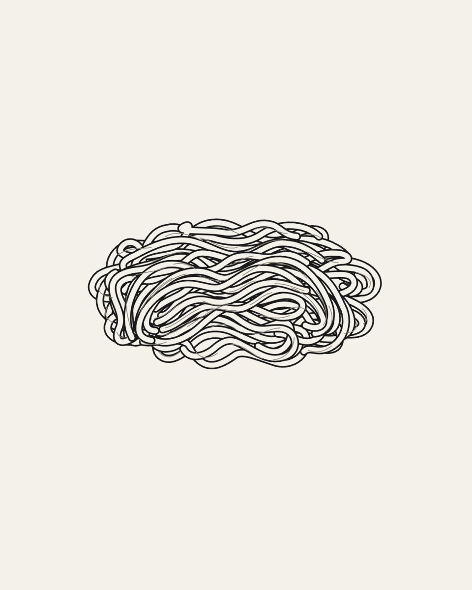 99cccc's tweet photo. 3/ The detail is the point.

Each component is its own set of paths. The noodle nest, the grain
of the bamboo shoot — the closer you look, the more is there.

Render it at any size. Edit any single line of it. https://t.co/zBbB3QrGa3
