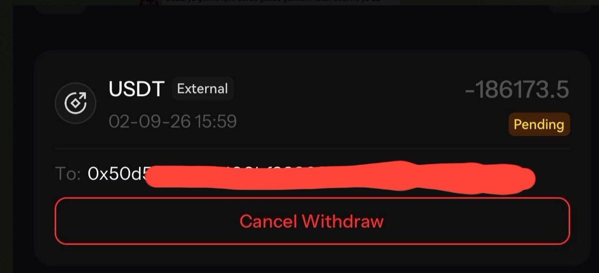 cryptoeternall's tweet photo. @DarkexGlobal @DarkexGlobal @DarkexGlobal @DarkexGlobal @DarkexGlobal 

Hello everyone,
Unfortunately, our withdrawal requests on the Darkex exchange—pending since the 2nd of the month—are not being processed; officials are not approving them, and they remain stuck in "manual approval" status. @DarkexGlobal @DarkexGlobal @DarkexGlobal @DarkexGlobal @DarkexGlobal 
We had participated in a promotion/event, yet for 18 days, our substantial withdrawal requests have not been fulfilled. Darkex staff had originally assured us there were no issues, but now, Darkex board members M.T.S. and C.T. simply state that there is nothing they can do about the situation. Who, then, is going to process these withdrawals? Does the exchange lack the funds to approve them? We are awaiting a statement from Darkex officials and their official accounts.
@DarkexGlobal @DarkexGlobal @DarkexGlobal @DarkexGlobal @DarkexGlobal