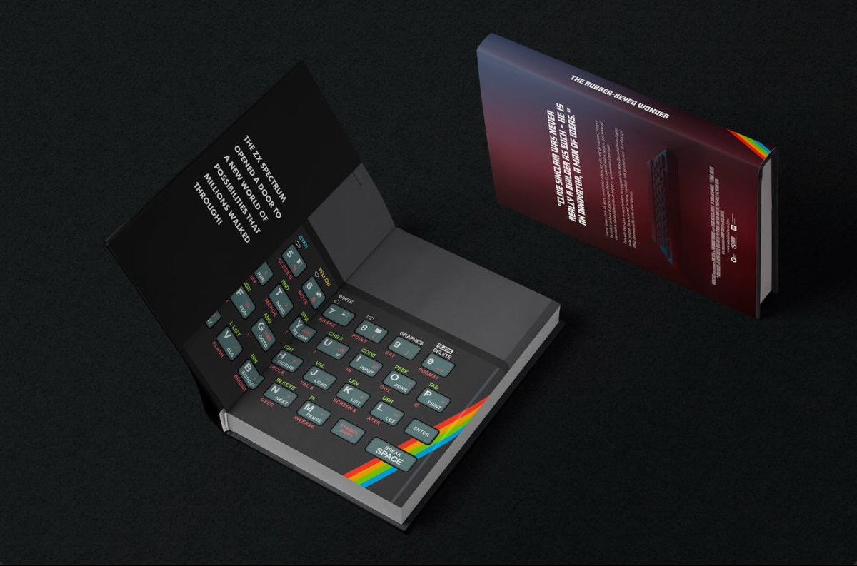 Golden_Slumb's tweet photo. This isn’t just a book about the ZX Spectrum.

It’s designed to feel like the Spectrum: bold, colourful, inventive and packed with personality!

Here’s a first look inside THE RUBBER-KEYED WONDER. What do you think? 🌈 https://t.co/N0VZueUYcn