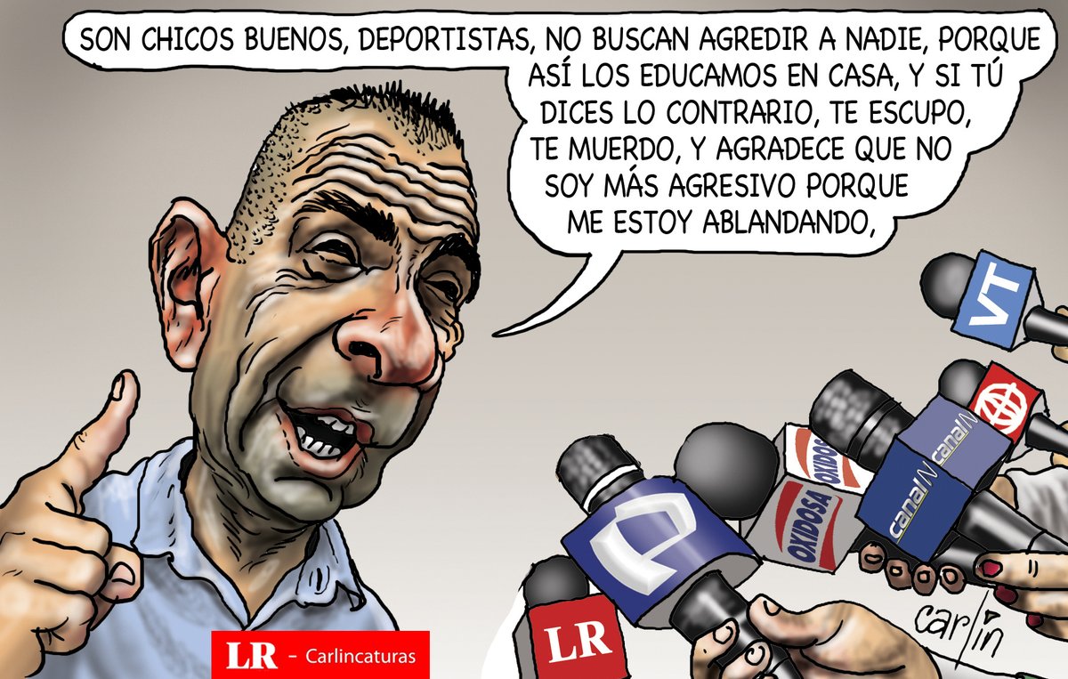 larepublica_pe's tweet photo. 🎨 ✒️ No te puedes perder la Carlincatura de hoy, domingo 20 de septiembre, por Carlos Tovar. 🔽

👀 Mira esta y todas las caricaturas de la semana en nuestro especial: https://t.co/b6bknKGXy7 https://t.co/vXG7iH81l2