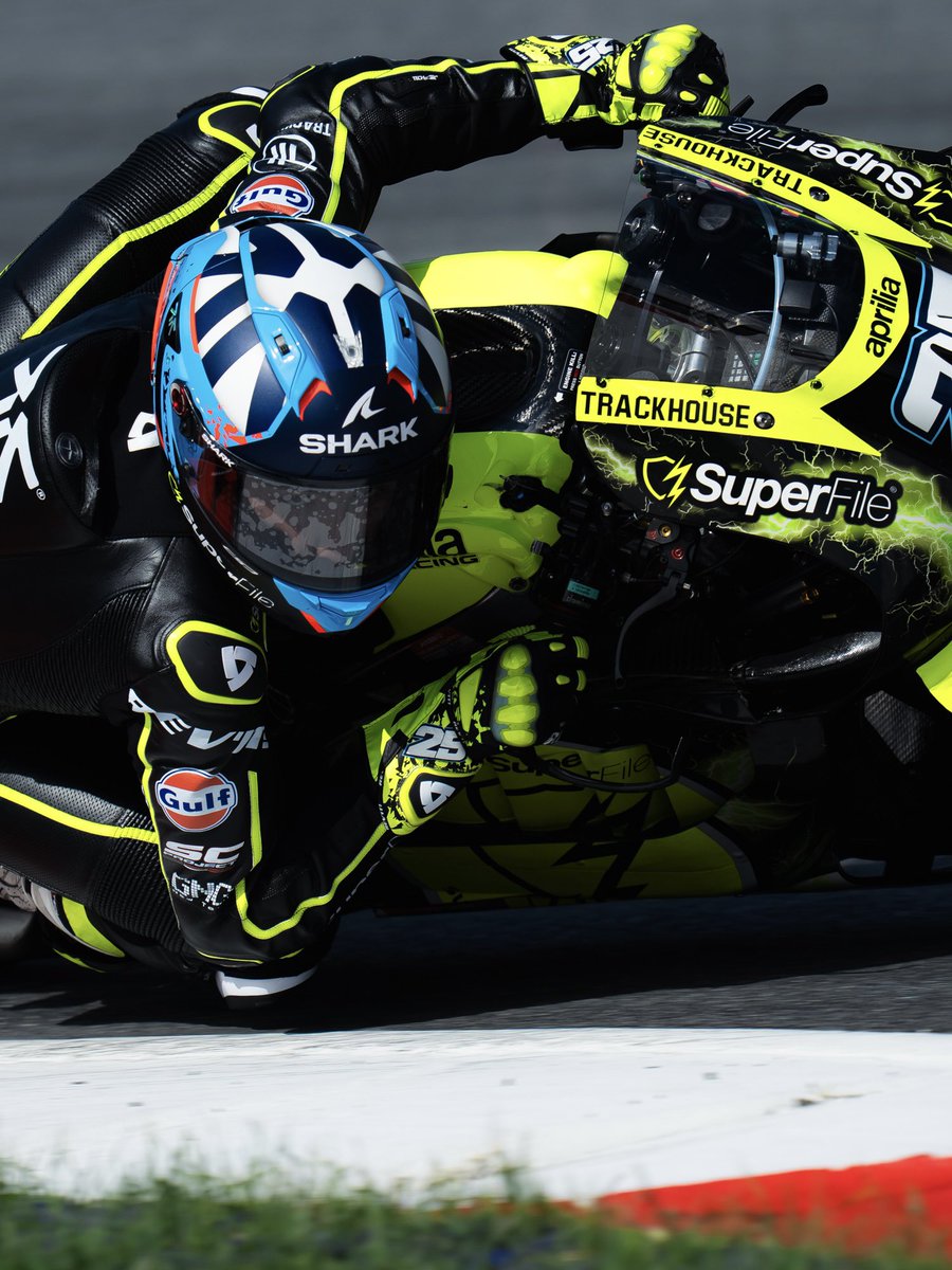 TrackhouseMoto's tweet photo. Ready to tame the bull 🐂

#AustrianGP https://t.co/Dmlwc6HSSF
