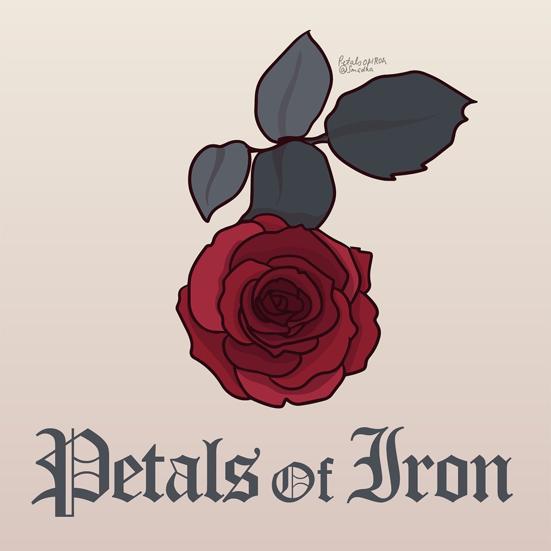 SMadNa5's tweet photo. Two new pieces: a concept poster for a fictional perfume brand, and my own logo.

Perfum: soft roses, gold and quiet luxury.
Petals of Iron: soft petals, hard metal.

#graphicdesign #posterdesign #logodesign #digitalart #artistsontwitter https://t.co/Al8BKx5mqn