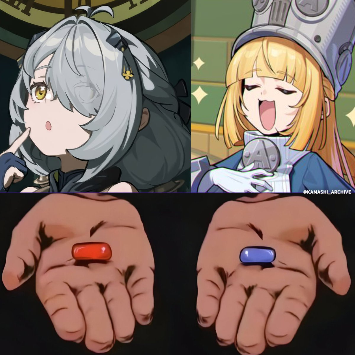 kamashi_archive's tweet photo. Choose wisely, Proxy! https://t.co/gQSwUQ9sIO