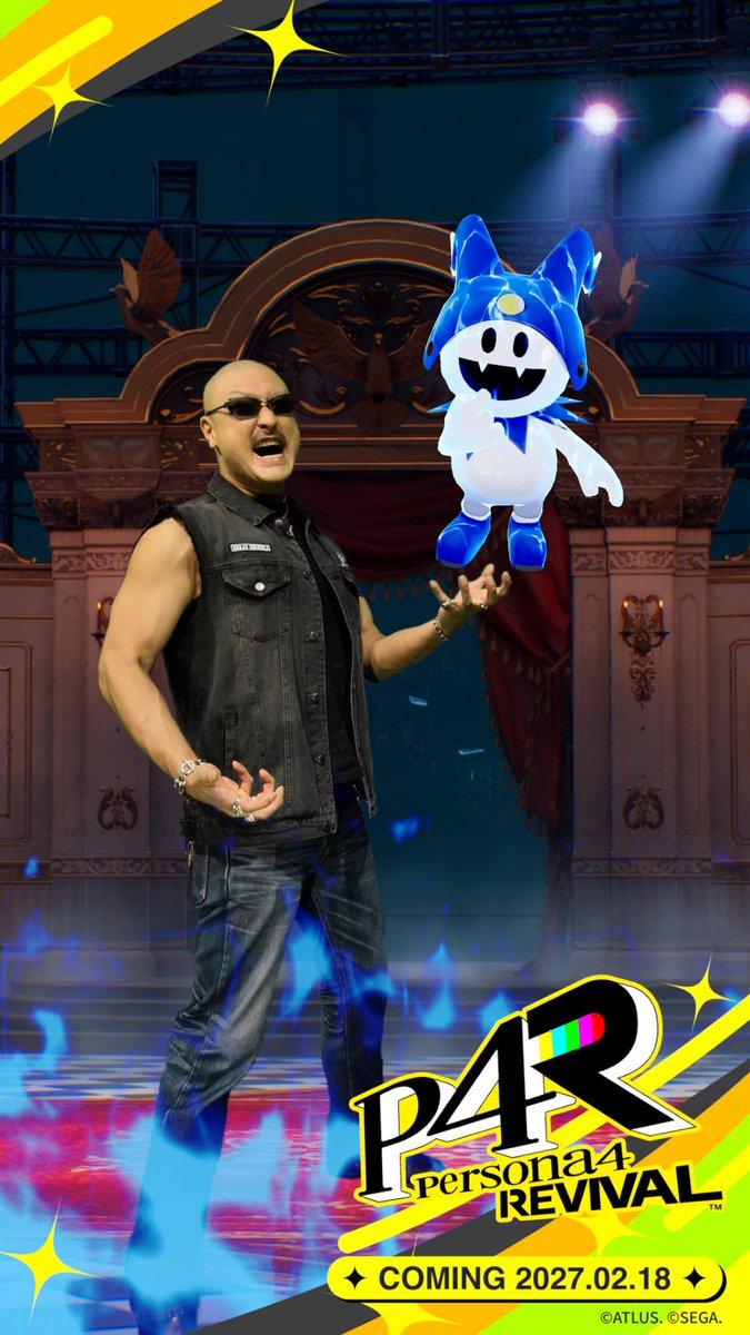 mafia_kajita's tweet photo. 俺のペルソナはジャックフロストでした☃️

#TGS2026
#P4R https://t.co/UZWoXHm0LN