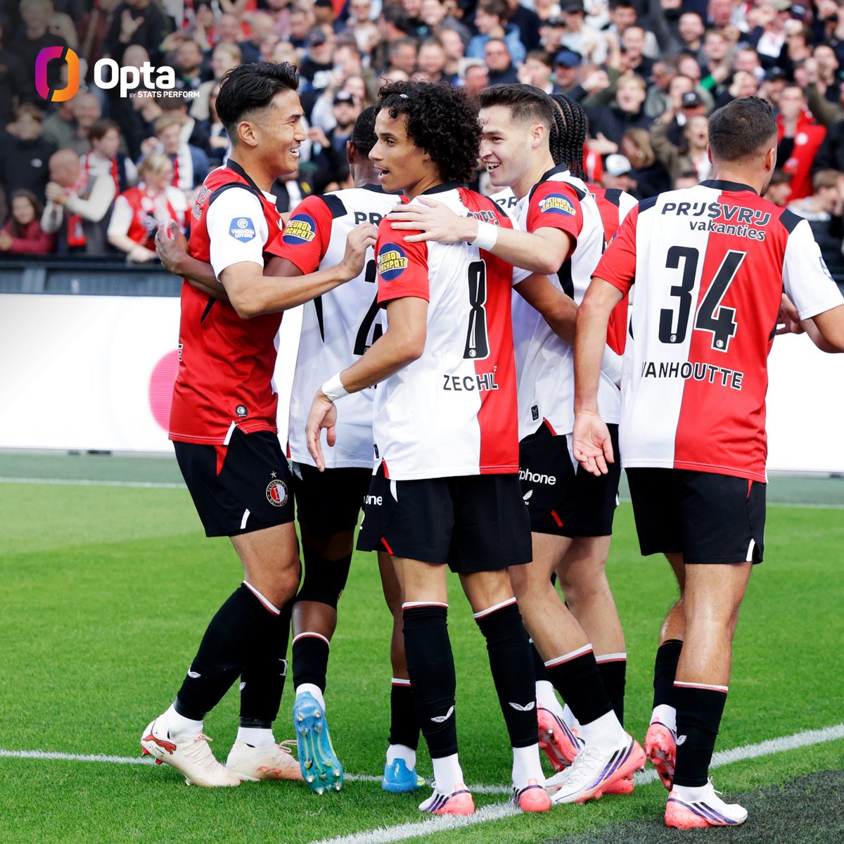 OptaJohan's tweet photo. 9 - Within nine minutes, Feyenoord have their fastest 2-0 lead in the @eredivisie since December 2017 - also under Giovanni van Bronckhorst - when they were 2-0 ahead in four minutes against Roda JC.

Repeat. https://t.co/Hg516rkAkW