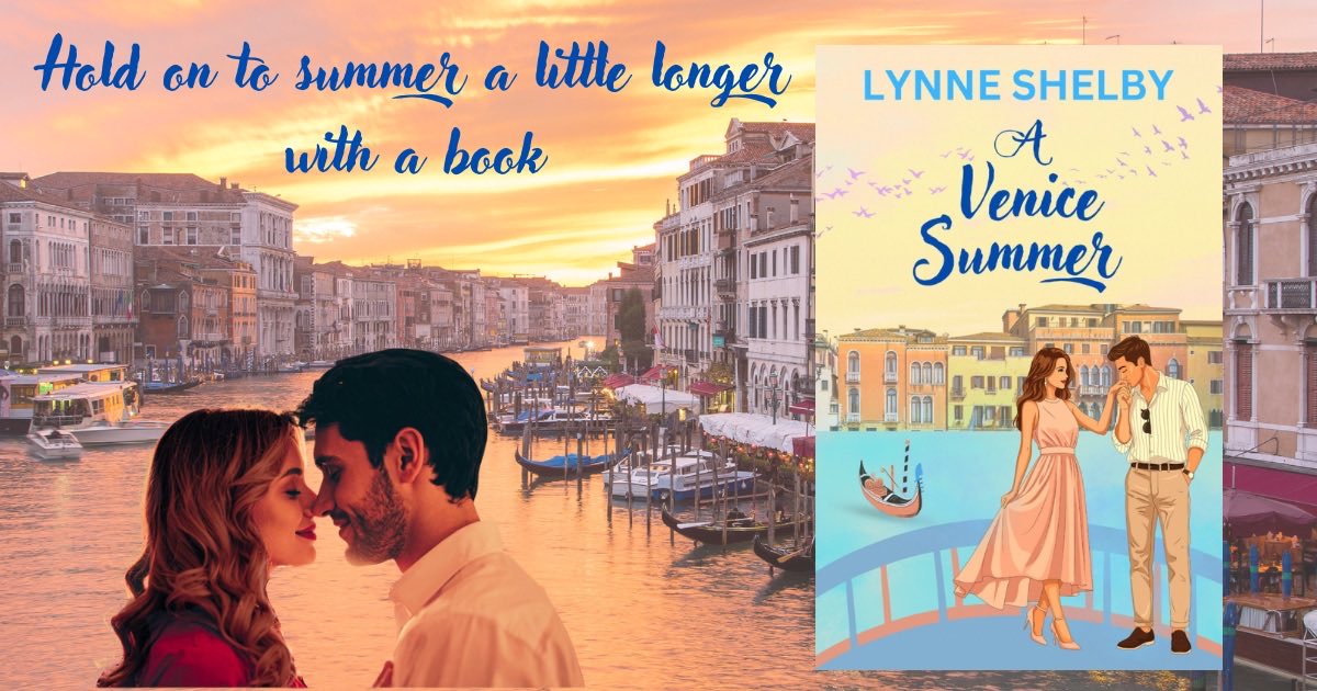 LynneShelby5's tweet photo. Hold on to summer a little longer with a book!
A VENICE SUMMER💕
Join Rose as she explores Venice and falls in love, and not just with this beautiful city...
99p in ebook
Free in KU
https://t.co/oHHkGjTYZS
#kindlebooks #weekendreading https://t.co/sxtyc0PAus