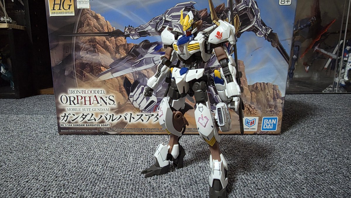 OLuchs's tweet photo. バルバトスアダプト。 https://t.co/kMQ7orQcOw