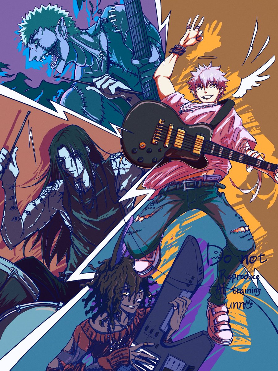 abara71628's tweet photo. Assemble⚡︎
#oc  #illustration #一次創作祭り秋の陣2026 https://t.co/27G33w2Cnr