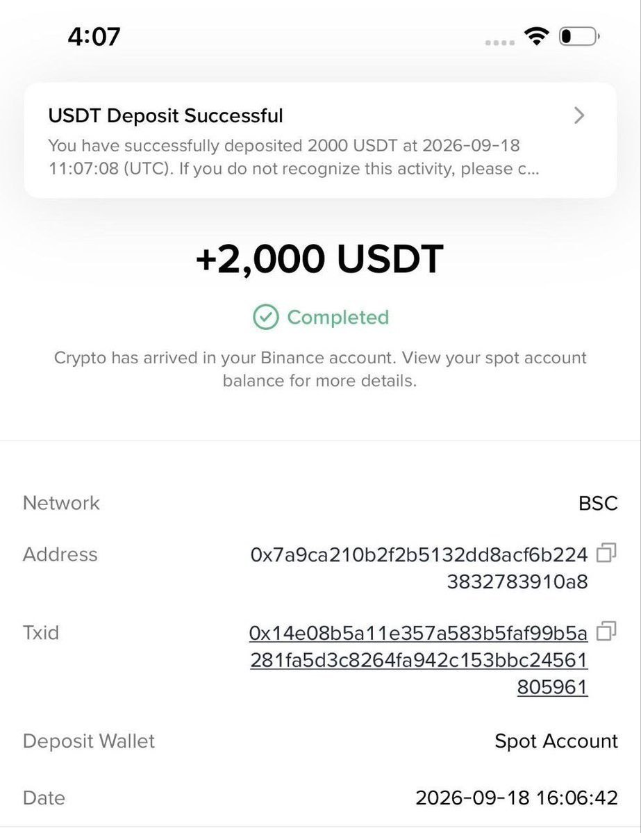 rahulbais136's tweet photo. Sending USDT Rewards to 10 lucky person today 

Just got 2,000 USDT Big Win from , i’m sending it to my followers 🥳

Drop your ETH or SOL wallet address! https://t.co/sKmKdkznXr