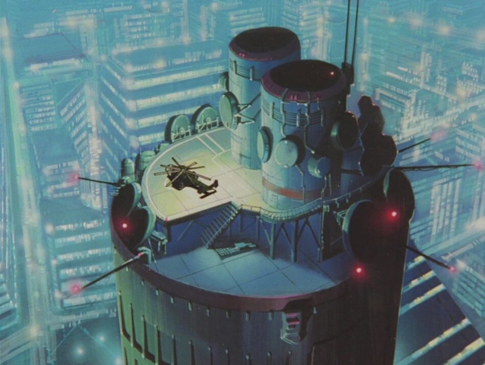 SciFiArchives's tweet photo. The futuristic streets of Bubblegum Crisis (1987) https://t.co/NxC3jp4Rbx