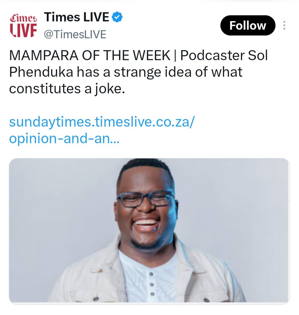 ItisSamhere's tweet photo. @TimesLIVE I should punch this sack of donkey poo when I meet him but the problem is I stay at home 95 percent of the time. https://t.co/UER2Uhjyoz