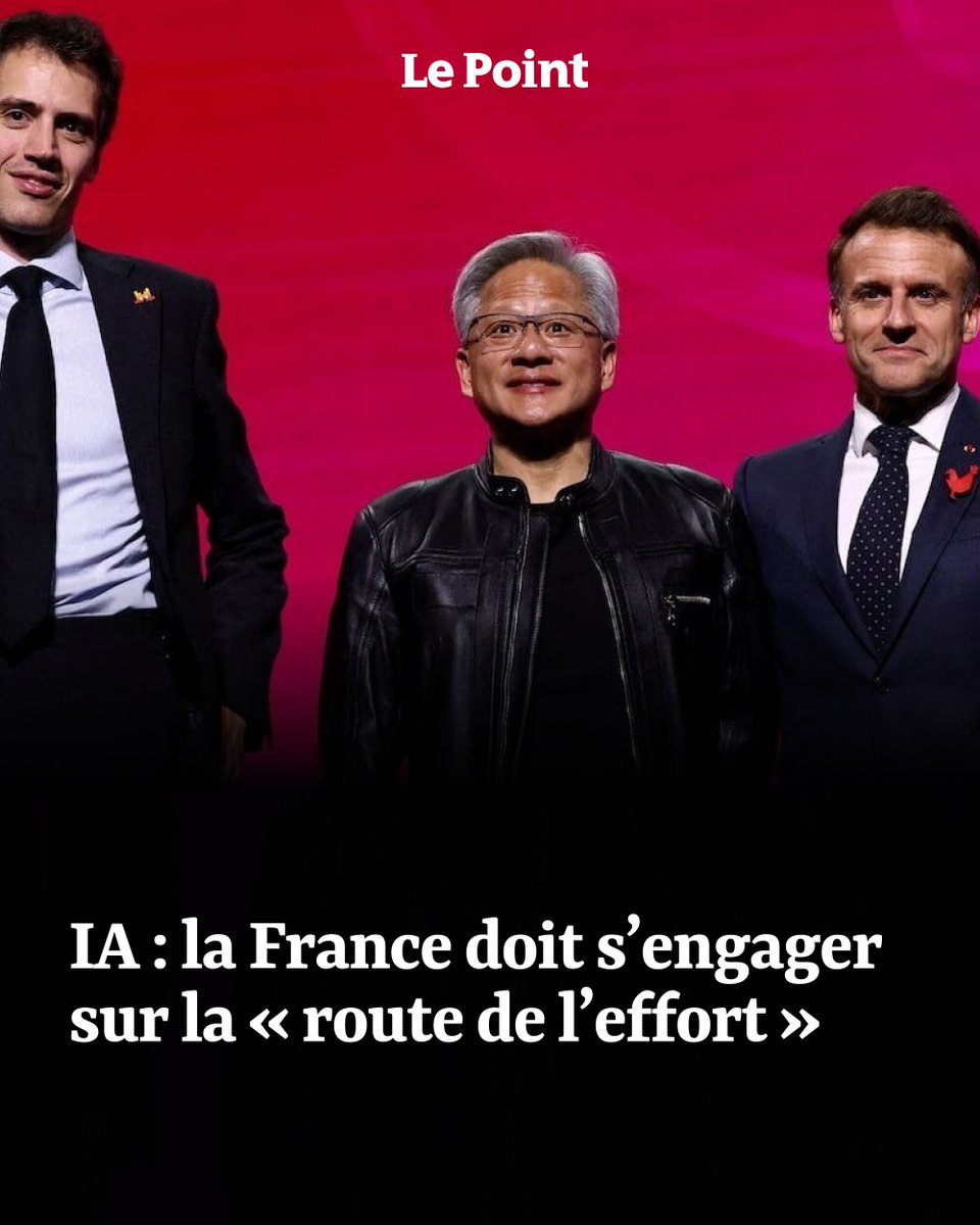 LePoint's tweet photo. 📣 TRIBUNE Pour l’essayiste Raphaël Doan, coauteur du « plan Prométhée », la France doit investir maintenant pour se doter de son propre outil si elle veut rester libre. Demain il sera trop tard.
➡️ https://t.co/Sce2zDHxjT #ARelire https://t.co/RCUFO27ncp