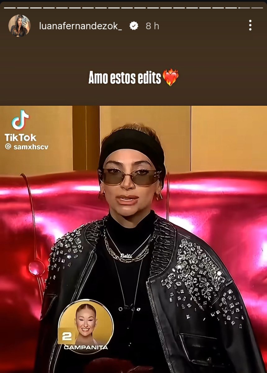 kaairos0k's tweet photo. Pongamos orden.... me mata que luana haya compartido videos relacionado a SOL GANADORA, A LA CAMPEONA @lulafernandezok hermana un poco de dignidad te pido... JUSTO VOS VAS A SUBIR ESTOS VIDEOS DE "SEGURIDAD" CON LA CARA DE SOL. QUE DEMOSTRO SER UNA MUJER SEGURA DE SI MISMA. MIENTRAS QUE VOS POR MACHOS, ROPA, MAQUILLAJES, ERAS INSEGURA.. POR FAVOR LUANA JUSTO VOS, DAS RISA HERMANA😭🙏🏽