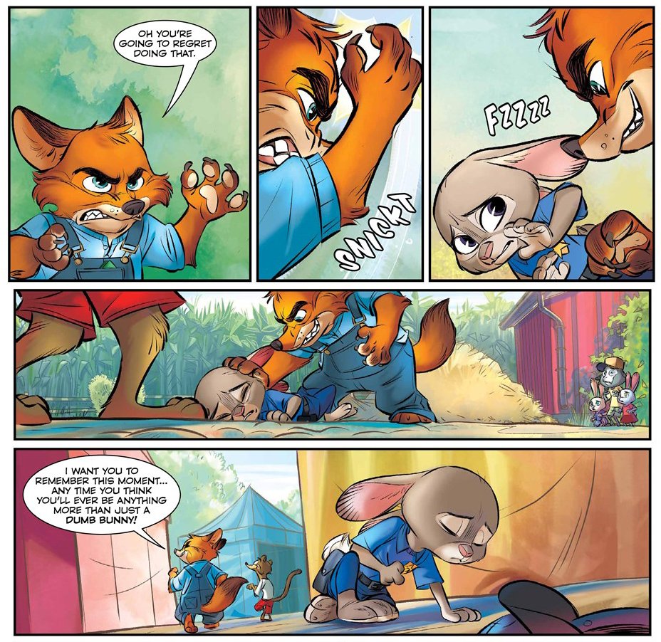 GanstFeveral's tweet photo. I feel so bad for Judy on this page. She looks so heartbroken. Her sad little face makes me want to cry. 😭 https://t.co/95CDWSxhue