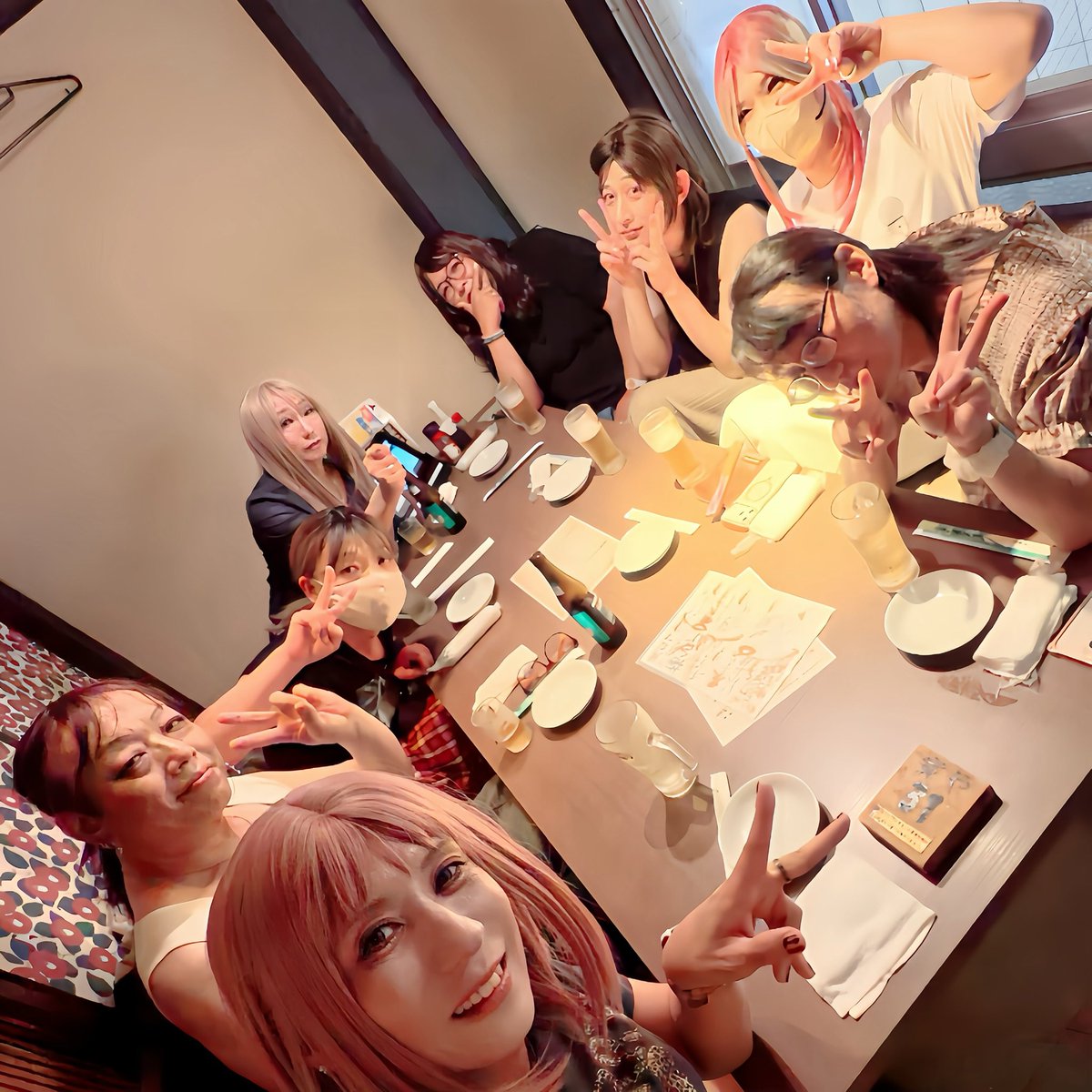mako_josou's tweet photo. 昨日はトキ新で飲み会に飛び入り参加してましたん
「カマ」飯もいただきました https://t.co/5hPA5bBi6B